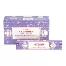 Sahumerios Satya Nag Champa - 12 Unidades Fragancia Lavanda