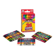 Crayolas Cra-z-art Crayones X 24 (paquete X 3)
