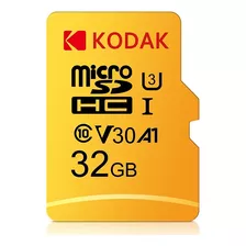 Tarjeta De Memoria Kodak Sdhc Uhs-i U3 V30 A1 100 Mb/s 4k 32 Gb