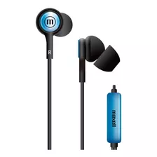 Maxell Audifo In-tips In Ear Stereo Buds W/mic Red Color Azul