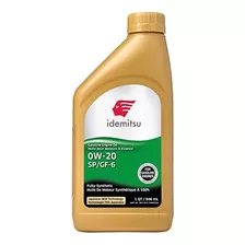 Full Synthetic 0w-20 Engine Oil Sp/gf-6-1 Quart