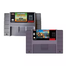 Donkey Kong Country 3 + Mario All Stars + Mario World Snes