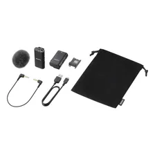 Micrófono Sony Ecm-w2bt Inalámbrico Camera-mount Color Negro