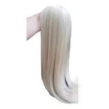 65cm 200g Loiro Liso Cabelo 100% Humano Brasileiro Premium