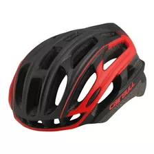 Casco Para Bicicleta Cairbull 4d Plus | Color Negro Y Rojo
