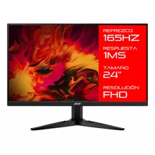 Monitor Gamer Acer 24 Kg241 165hz 0.5ms Fhd Amd Freesync Dp