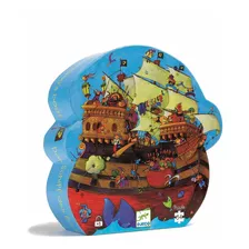 Djeco Shaped Box Puzzle Barbarossas Boat