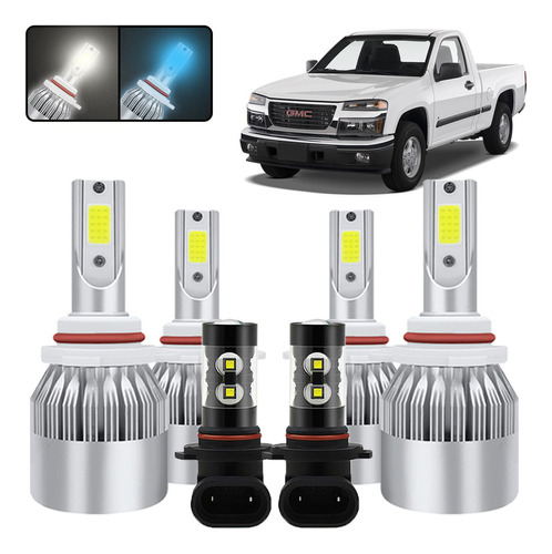 Faro Hi/lo Beam Light Para Chevy Silverado 2500 Hd 2003-2006 GMC Canyon