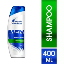 Shampoo Head & Shoulders Antic Menthol Sport Masculino 400ml