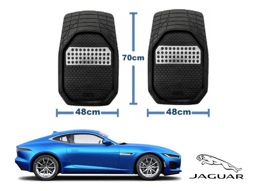 Tapetes Carbon 3d + Par Cojines Jaguar F-type 2014 A 2022 Foto 3