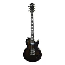 Guitarra Elétrica Phx Eclipse Lp-5 De Tília Trans Black Brilhante Com Diapasão De Pau-rosa