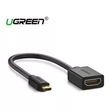 Cable Hdmi Micro Macho A Hdmi Tipo A Hembra 20134 Ugreen