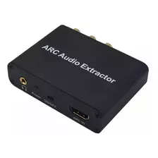 Extractor Audio Hdmi Arc Adaptador 3,5mm Estéreo Coaxial