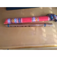 Flauta Quena Em Jacarandá - Peruana