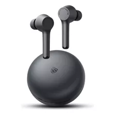 Audífonos Bluetooth 5.0 Soundpeats Mac 9 Horas De Batería Color Negro