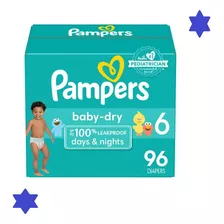 Pampers Baby Dry Pañal Talla 6 - Unidad a $2061