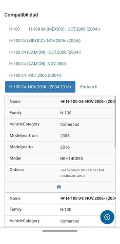 Cubierta De Volante Hyundai H100 05/06 # 561504f000es Foto 7