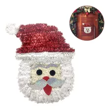 Guirlanda Papai Noel Decorativo Pendurar Na Porta Natal