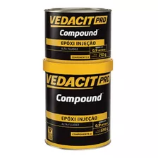 Compound Injeção - Adesivo Estrutural Vedacit 900g