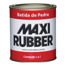 Kit 2 Batida De Pedra 3,6l Impermeabiliza Maxi Rubber