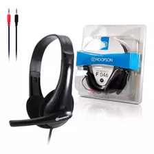 Fone De Ouvido Headset P2 Regulável Com Microfone Embutido