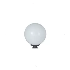 Lampara Aplique Para Piso Globo Opal 1 Luz E27 Ø35cm Jardin