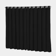 Cortina Blackout Para Apartamento 6,00 X 2,80 Black Friday