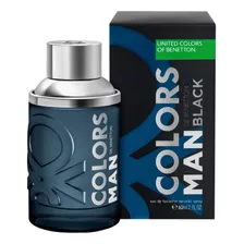 Perfume Masculino Colors Man Black Benetton Original - 60ml Volume Da Unidade 60 Ml