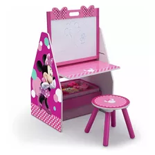 Estación De Juego Con Taburete Minnie Mouse