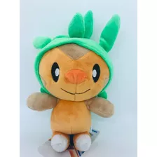 Chespin Pokémon Pelúcia Tomy - Pronta Entrega