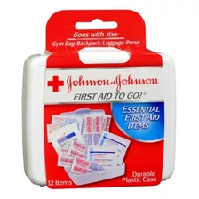 Johnson & Johnson Kit De Primeros Auxilios Para Ir 12 Artí.