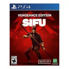 Sifu Vengeance Edition Maximum Games Ps4 Físico