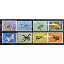 Rumania Mariposas, Serie Sc 1615-1622 Año 1964 Mint L18312