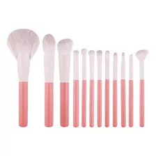 Brochas Maquillaje Set Rose & Style (x12 Piezas) A253-12