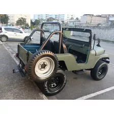Vendo Jeep Willys 66 4x4 Motor 4c Aceito Trocar