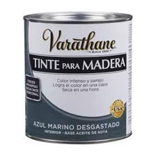 Tinte Para Madera Varathane Azul Marino Desgastado 0.946 Lt