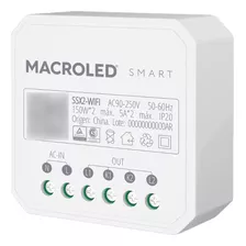 Interruptor Macroled Wifi Smart Inteligente Google Siri Ac90-250v 5a X Canal