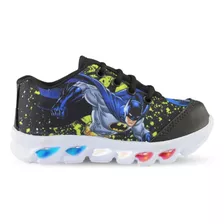 Tenis De Led Infantil Masculino Batman Promoçao