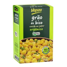 Grão De Bico Orgânico Cozido No Vapor Vapza 250g