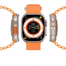 Smartwatch Ultra W68 Plus Nfc 44mm Alumínio Silicone Série 8