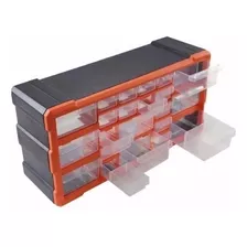 Gavetero Organizador Herramientas Tactix 22 Cajones 320632 Color Negro