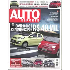 Revista Auto Esporte 556 Set 2011 Kia Picanto X Fiat 500