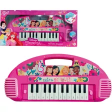 Instrumento Menina Teclado Musical Princesas Disney Toyng
