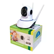 Camera Ip Segurança 3 Antenas Robô Wi-fi Babá Eletrônica 