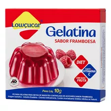 Gelatina Sabor Frutas Vermelhas Lowçucar - 10g