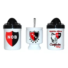 Mate + Yerbera + Azucarera - Newell´s Old Boys