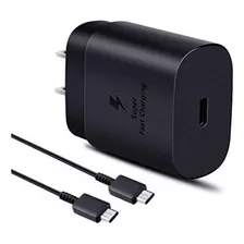 Cargador Samsung Tipo C Super Fast Charging 25w Original