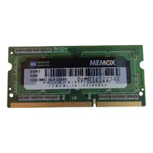 Memoria Ram Sodimm Verde 1x2gb Memox Ln-sd302133309sa8l 1333mhz