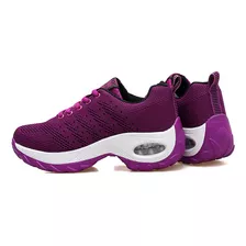 Zapatillas Deportivas Para Mujer Superficie Malla Transpirab