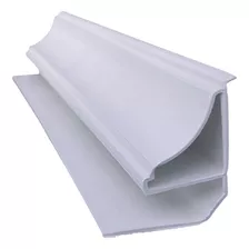 Meia Cana Pvc 5 Barra(s) - Branco Gelo Ciwt